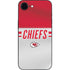 NFL Kansas City Chiefs White Striped iPhone 16e Skin